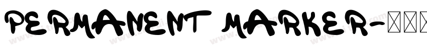 PERMANENT MARKER字体转换